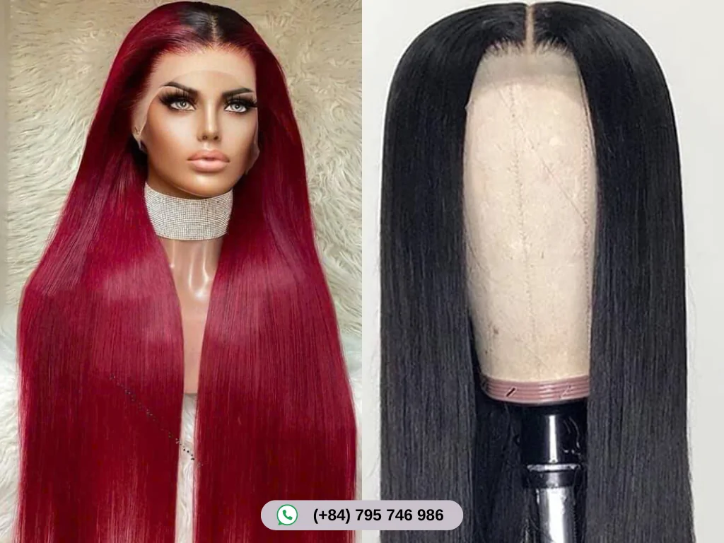 Long Silky Straight Frontal Wig Style