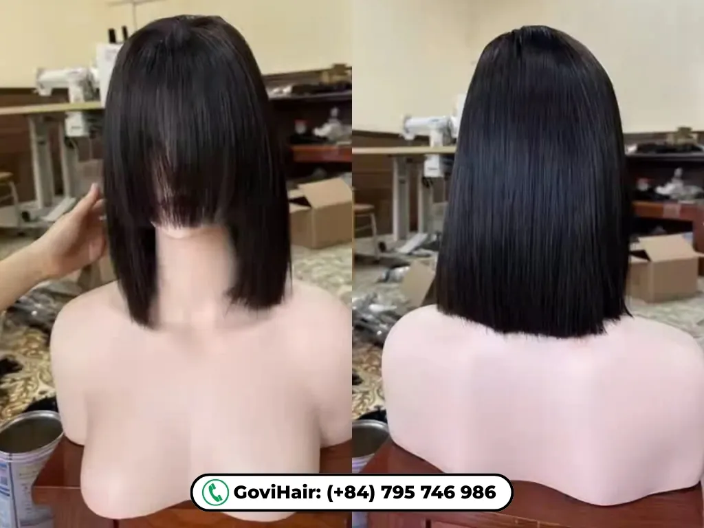 Glueless Human Hair Bob Wigs blend effortlessly for a polished everyday vibe