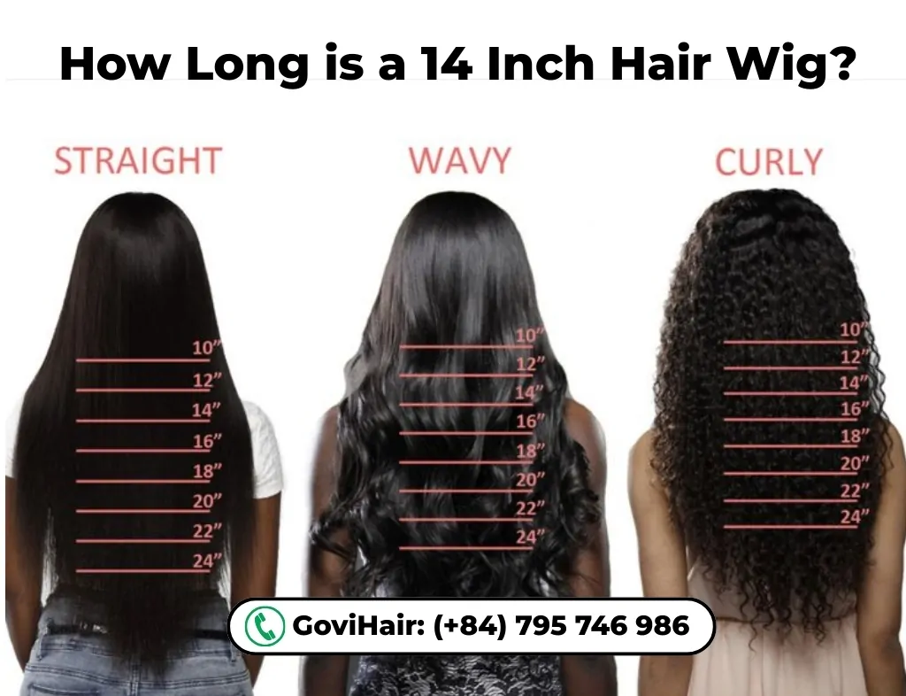 How Long is a 14 Inch Hair Wig?