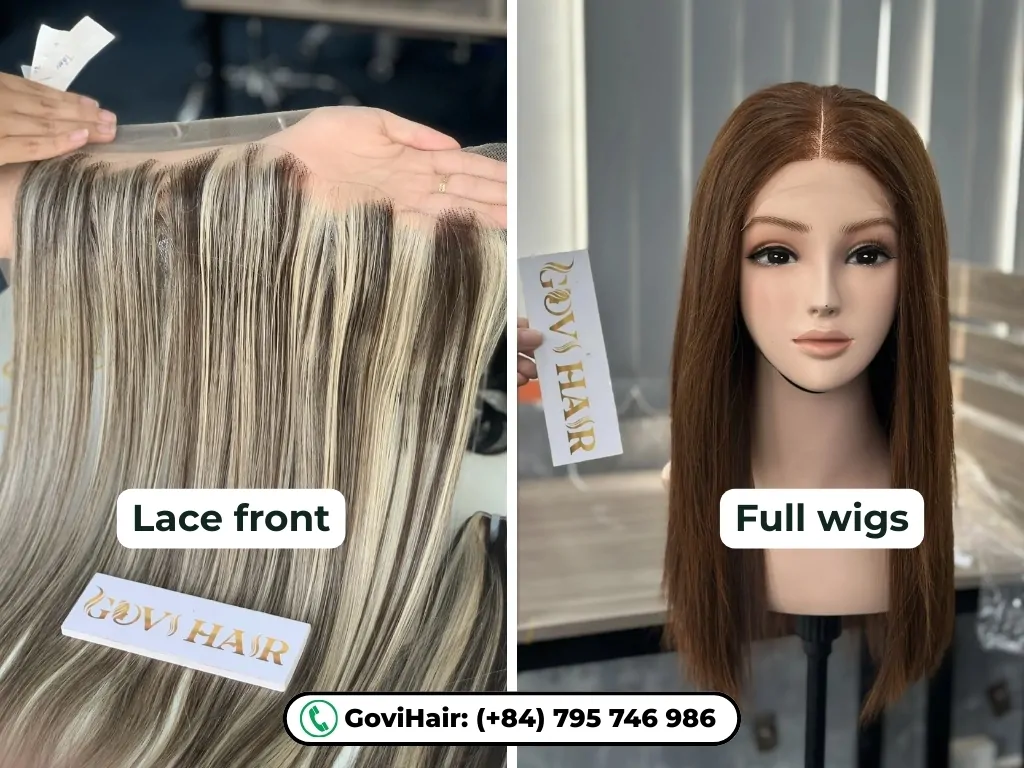Lace Front Vs. Full Wigs Long Hair For Round Face
