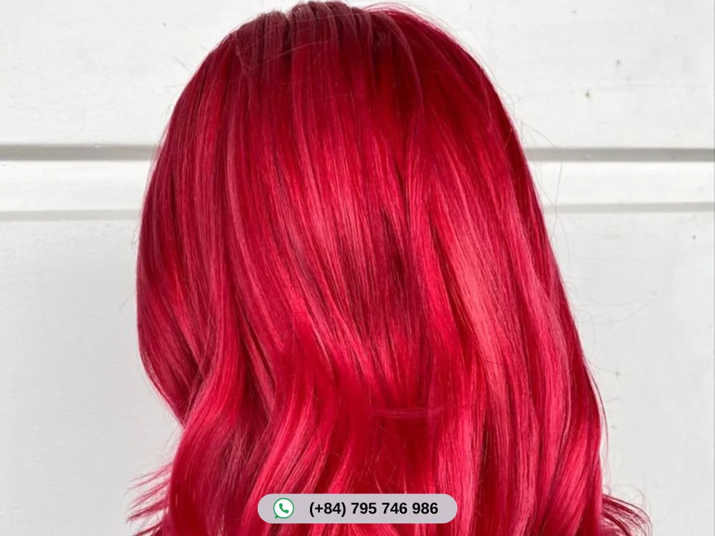 Watermelon Red Pink Hair