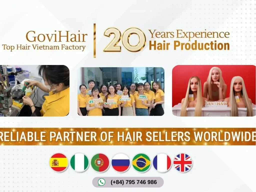 Govihair is one of the top hair factories in Vietnam