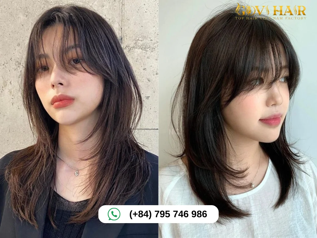 Korean Curtain Bangs: How to Cut & Style the K-Beauty Trend 14 Shaggy Layers with Class