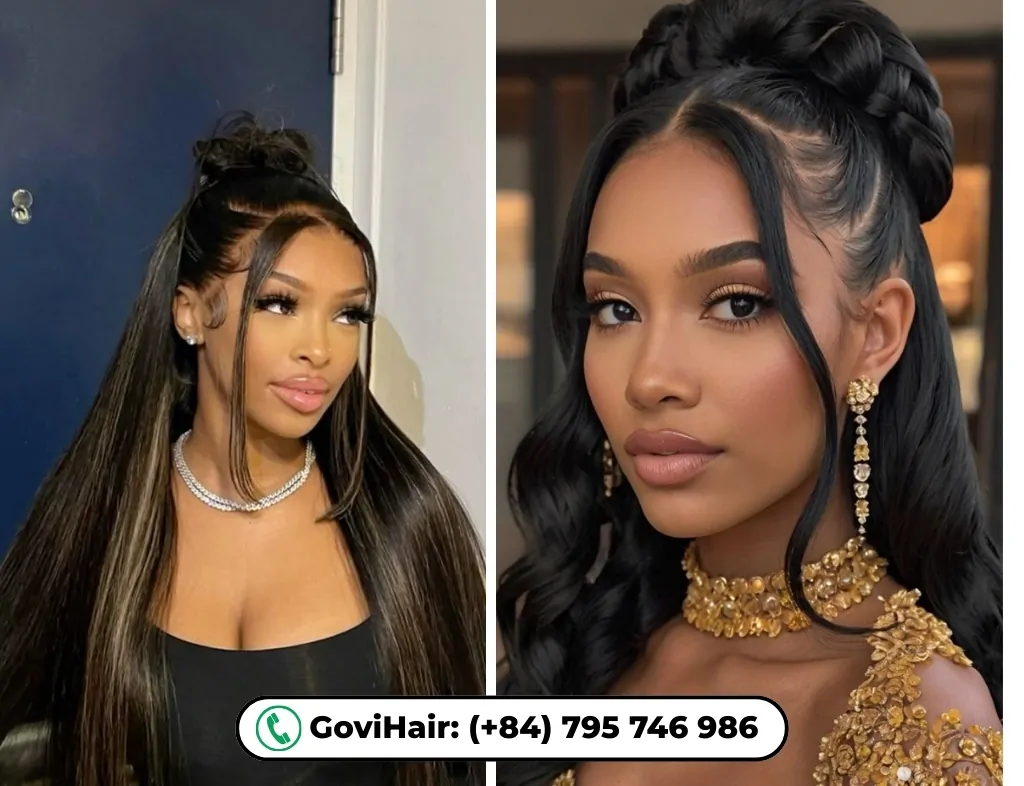 Special Occasion & Glam Styles with 22 Inch Hair Extensions