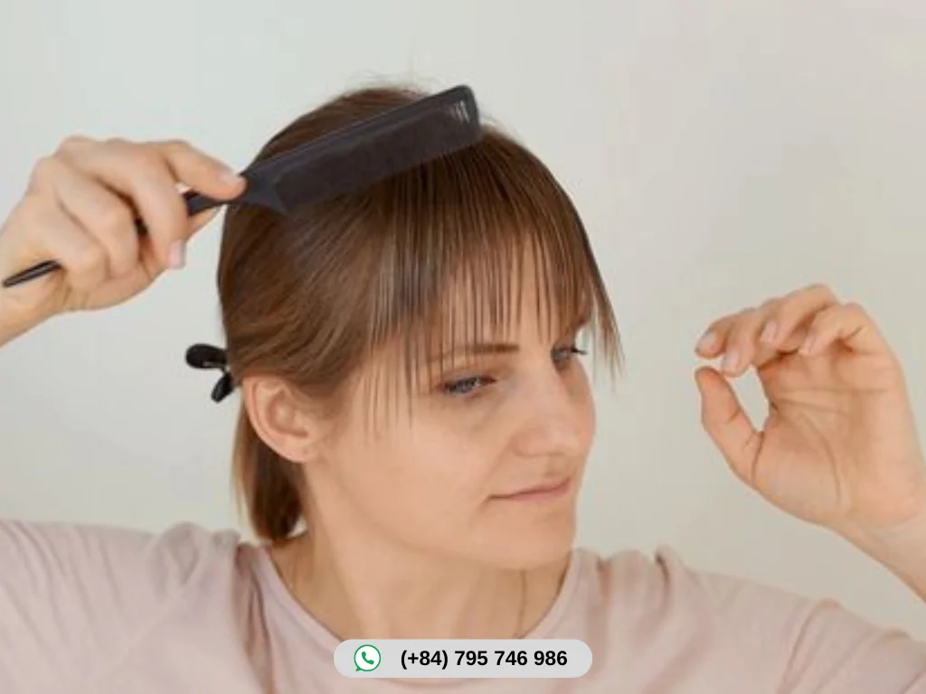 How To Styling Short Curtain Bangs,Curtain Bangs
