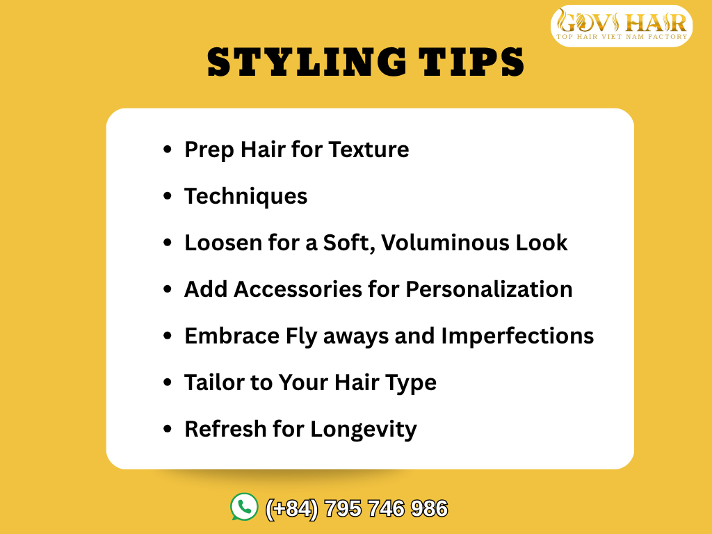 Styling Tips for Perfect Messy Braids