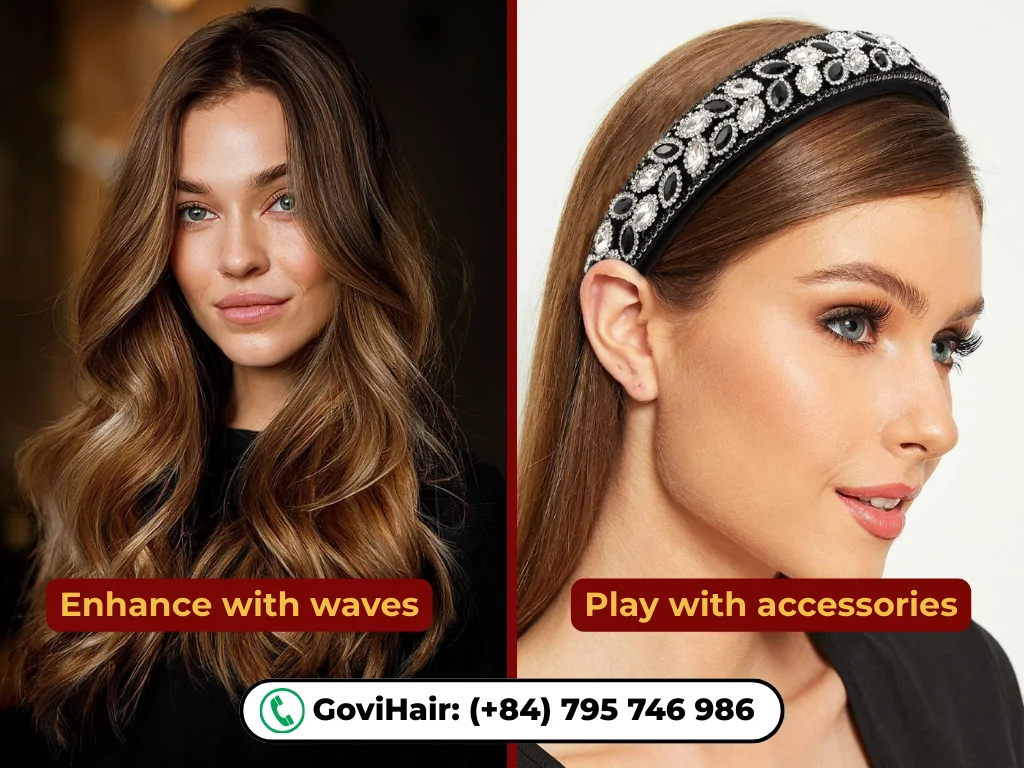 Styling Tips to Complement Your Bangs for Diamond Shape Face