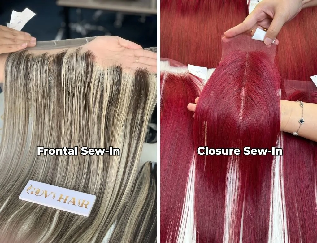 What Is The Difference Between A Frontal sew in And A Closure sew in?