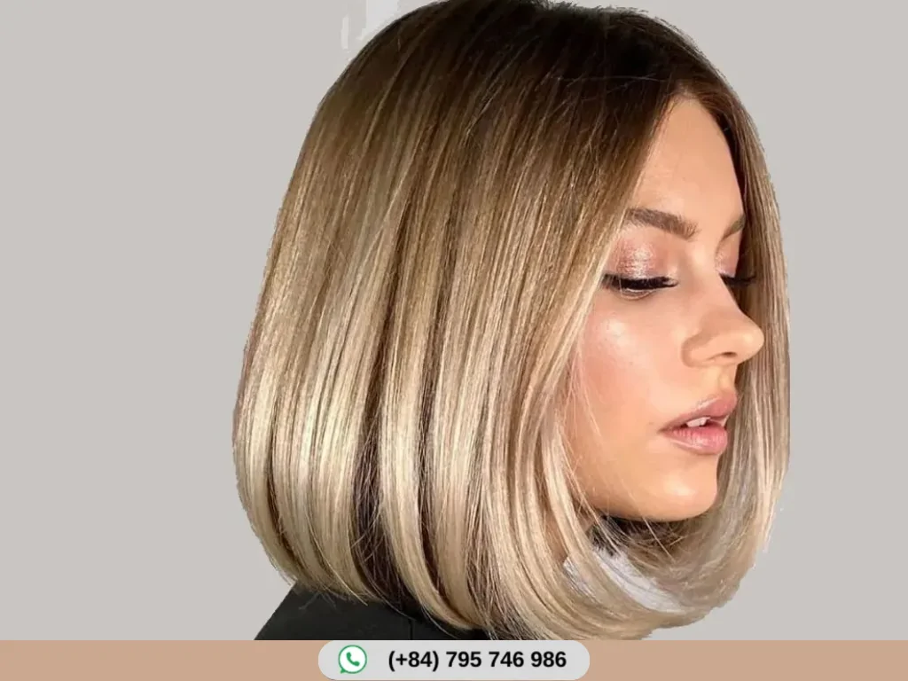 Classic Bob for 10 inch wig length