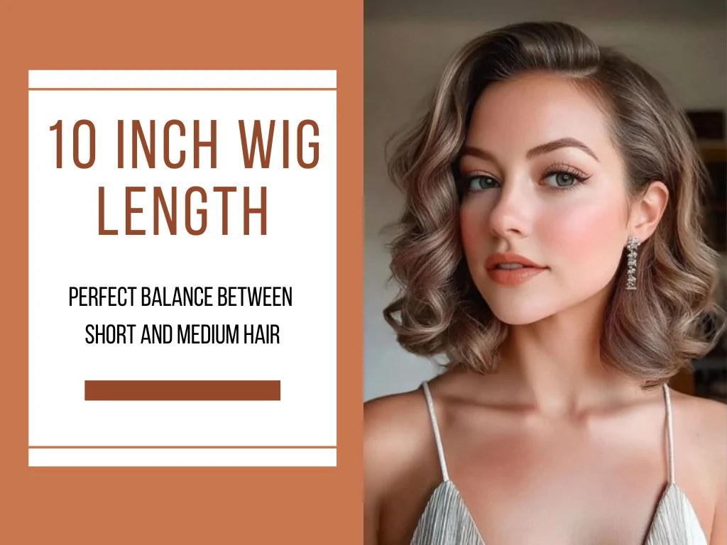 10 Inch Wig Length
