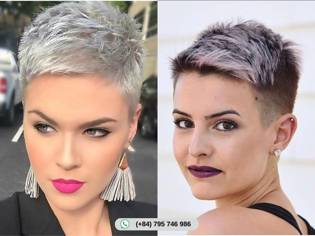 Edgy Pixie with Undercut