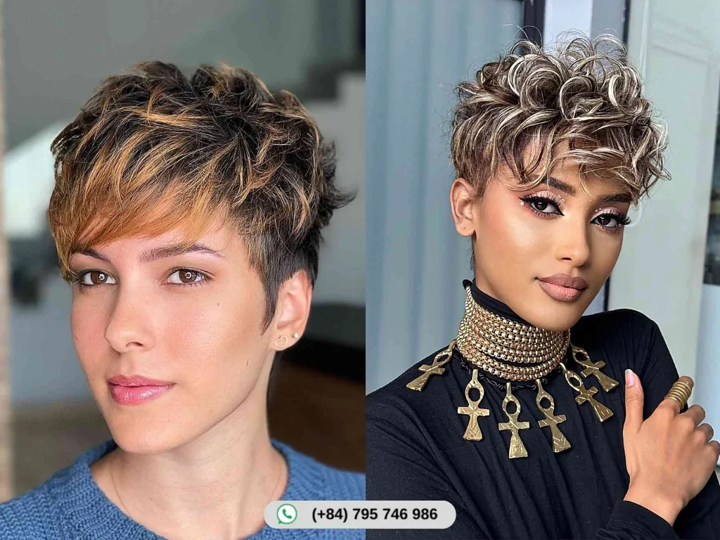 Pixie with Highlights