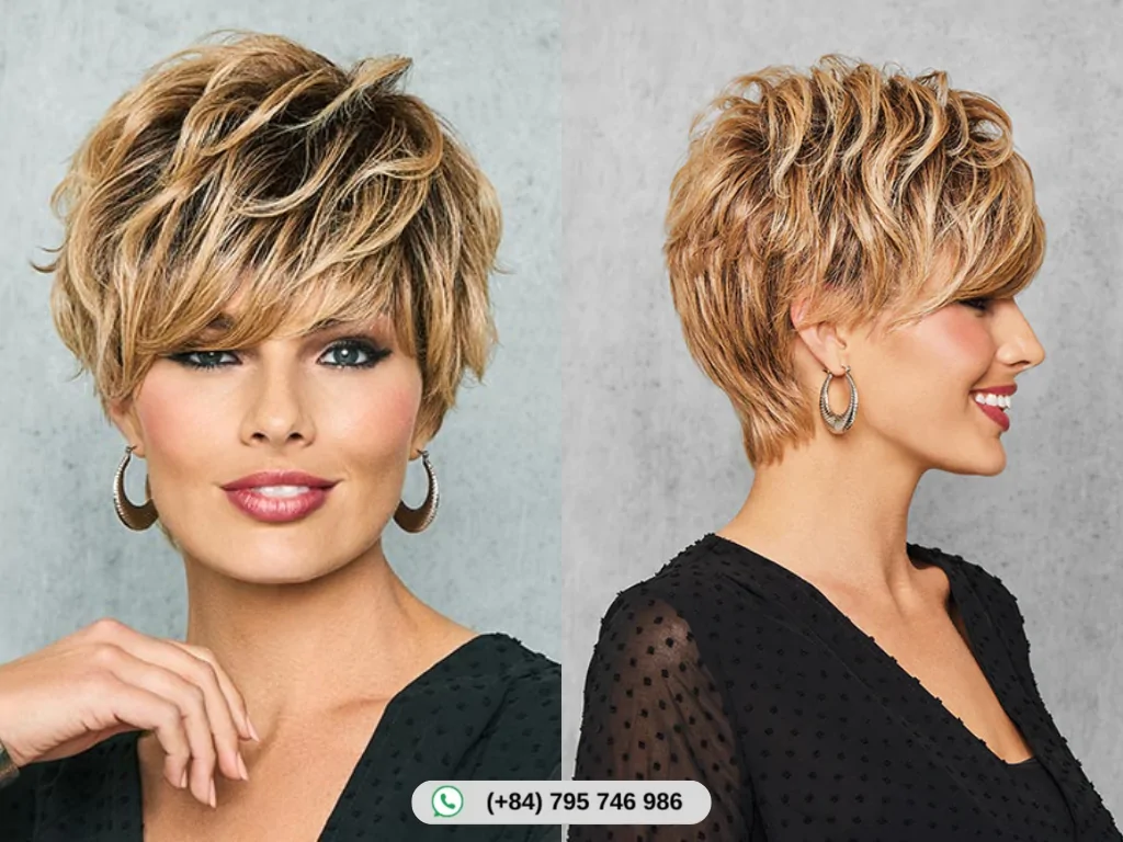 Pixie with Full Fringe