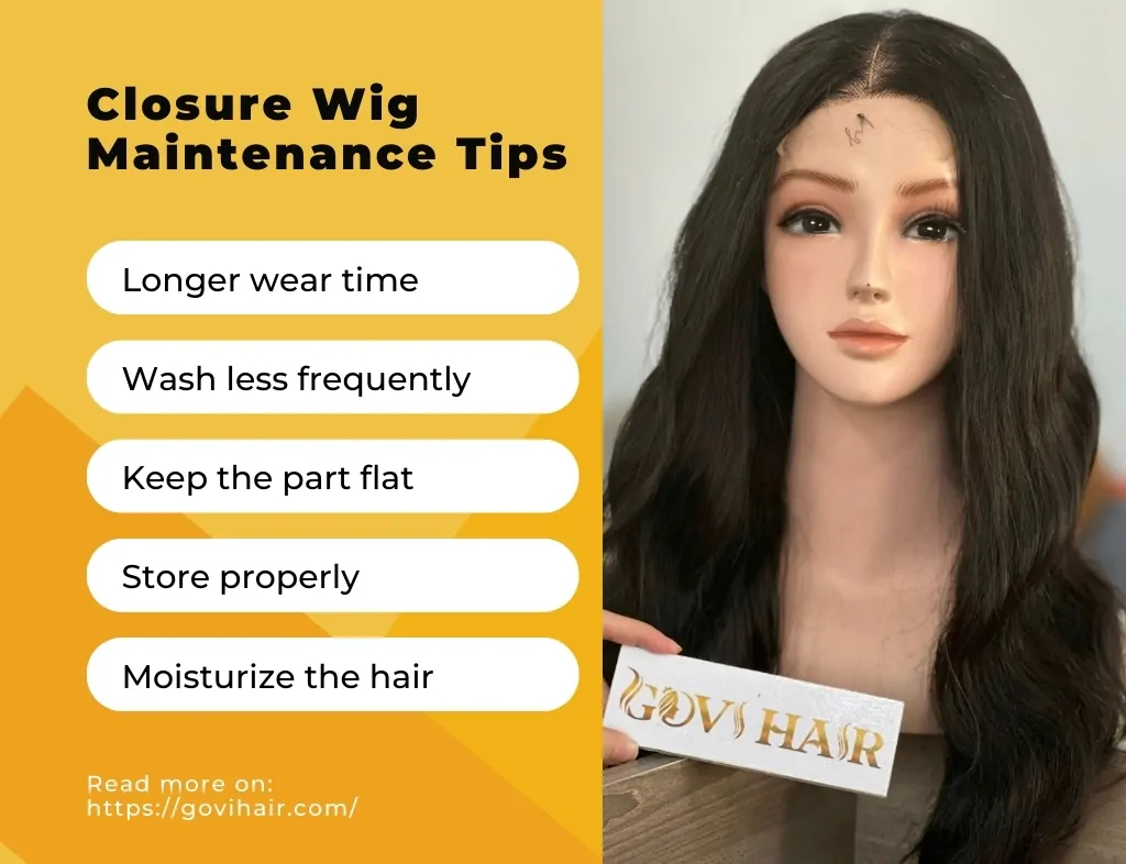 Closure Wig Maintenance Tips