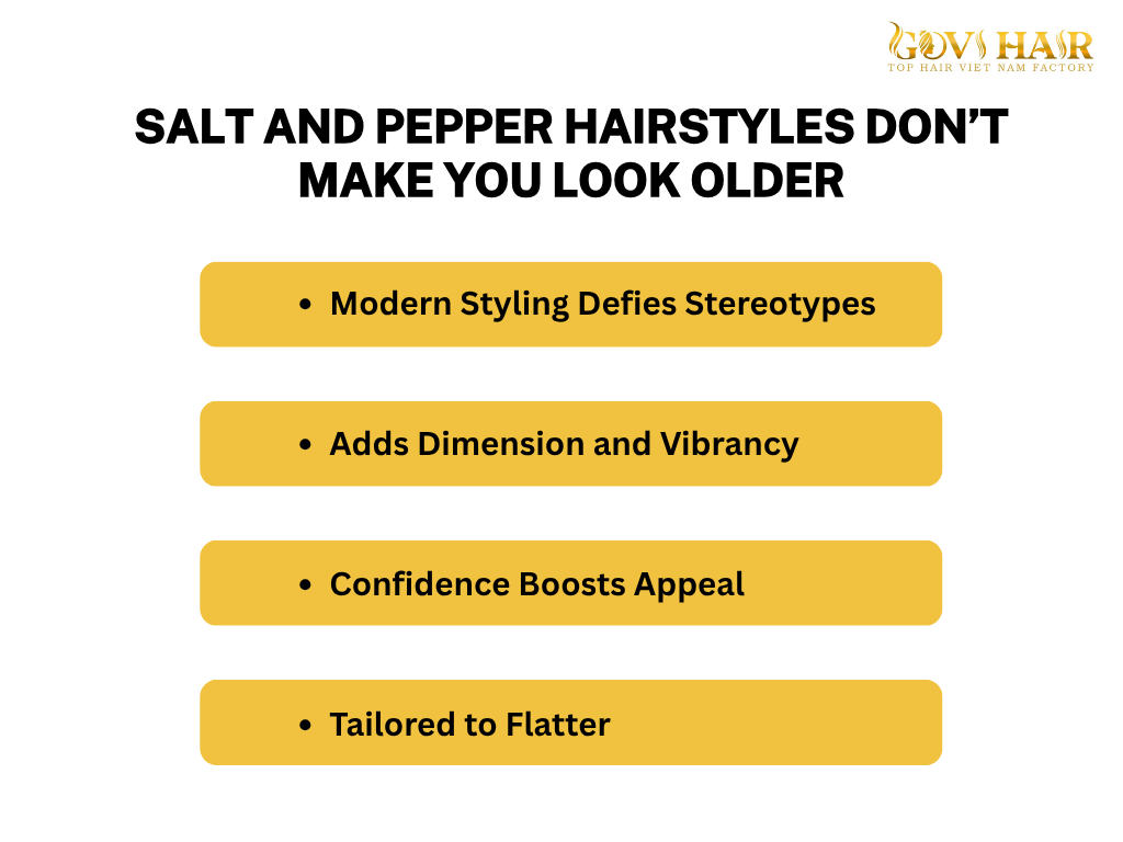 Top 10 Salt and Pepper Hairstyles for Women 4 Do Salt and Pepper Hairstyles Make You Look Older?