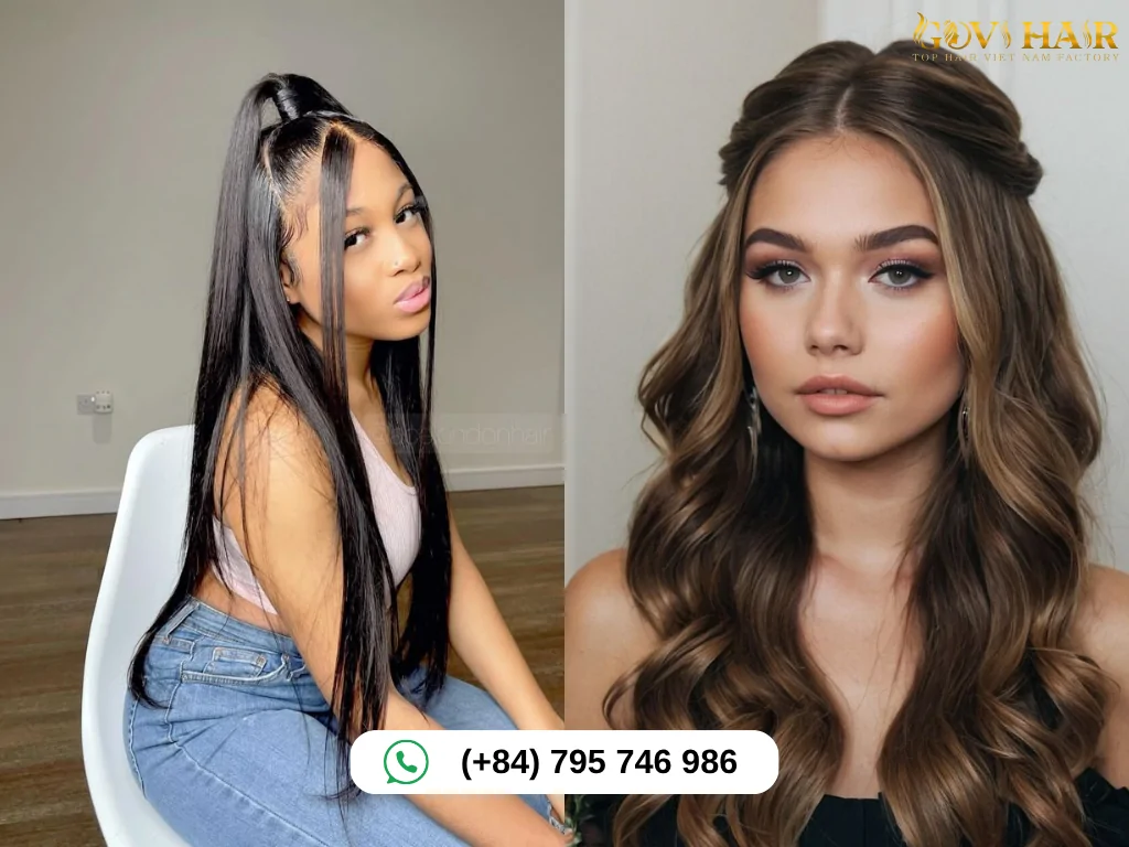 28 Inch Hair: The Ultimate Guide To Length For You 8 Half-Up, Half-Down