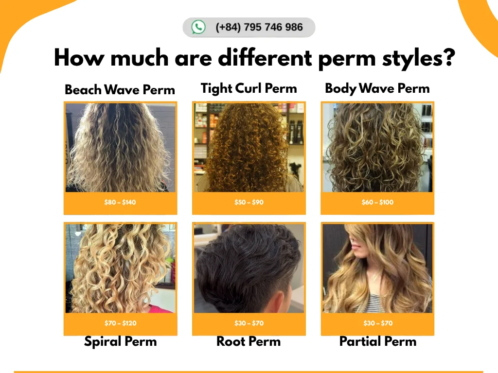 How Much Are Perms for Short Hair? A Complete Guide 3 How much are different perm styles?