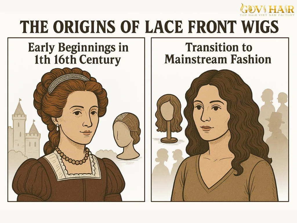 The Origins of Lace Front Wigs