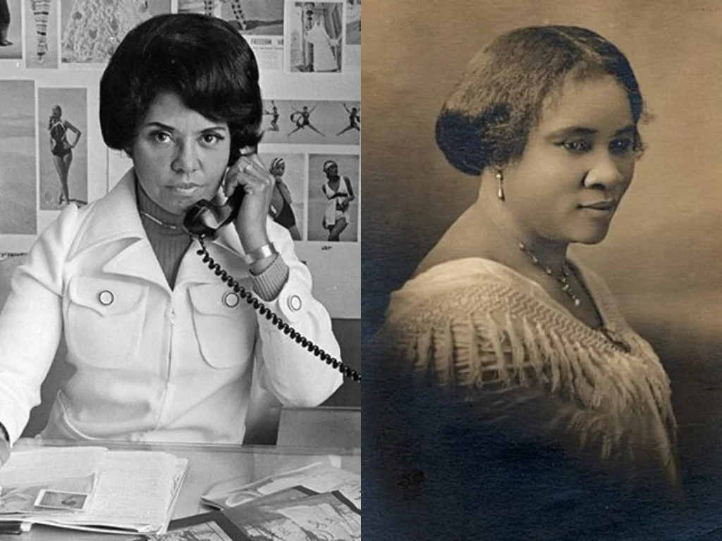 Eunice W. Johnson and Madam C.J. Walker