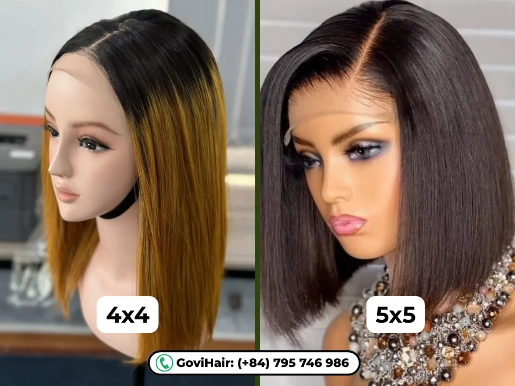 Wig Lace Sizes Explained: Find Your Perfect Fit in 2025 3 Popular Wig Lace Sizes & What They Mean - Smaller Lace