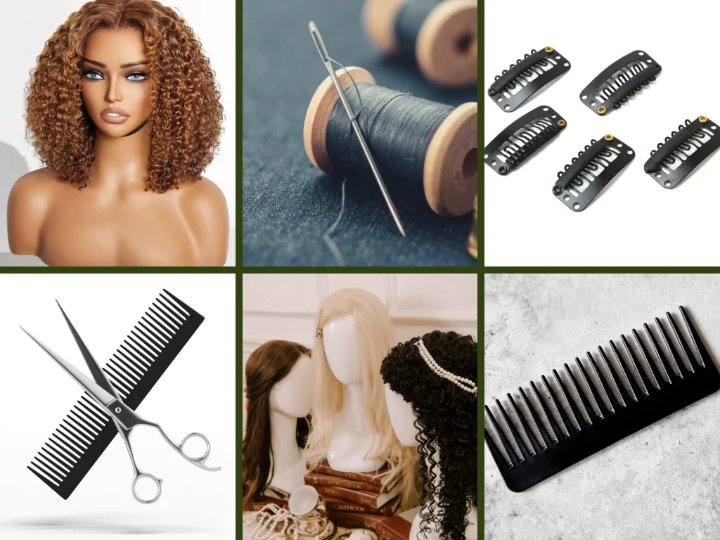 Tools & Materials You’ll Need To Turn Your Curly Wig Into Topper