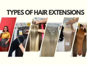 Types of hair extensions