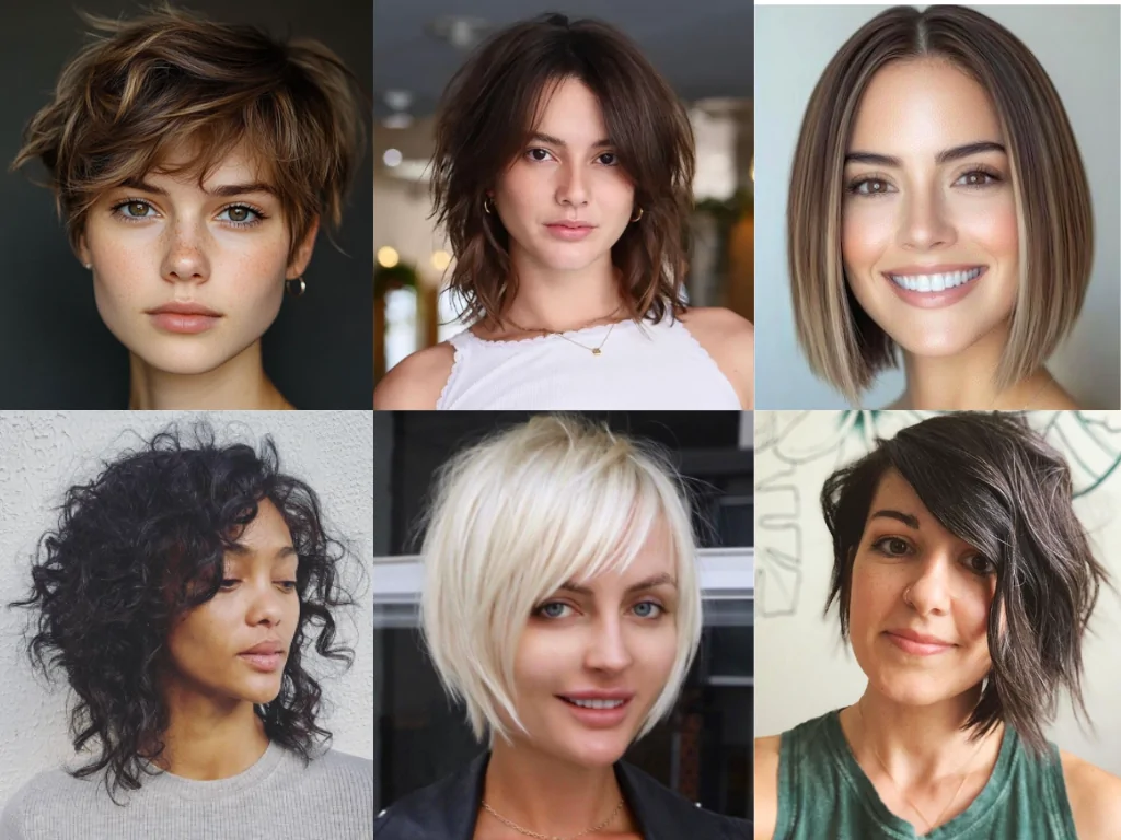 15 Best Short Haircuts for Square Faces 2026 | Govihair, image size:1024x768