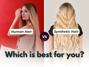 Human Hair vs Synthetic Hair Extensions