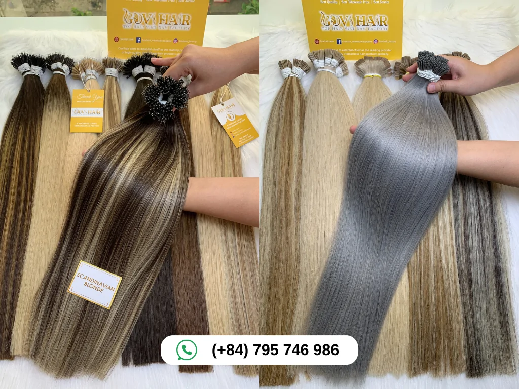 Micro link hair extensions with small silicone-lined beads