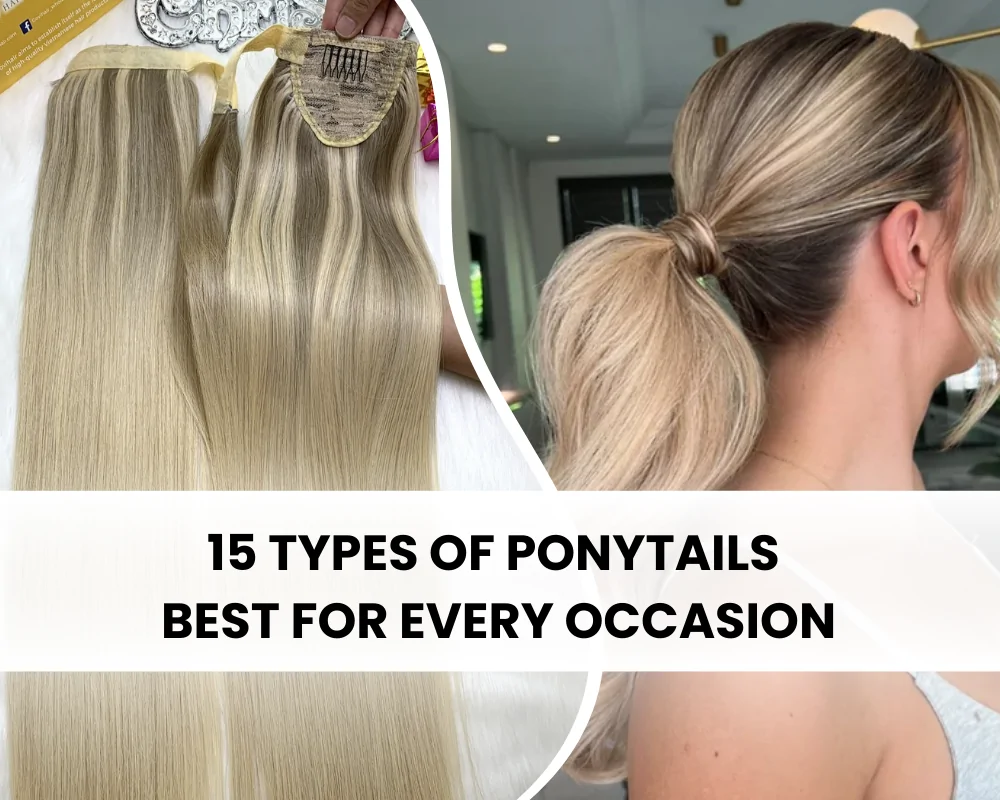 15 Types of Ponytails Best for Every Occasion 1 types of ponytails