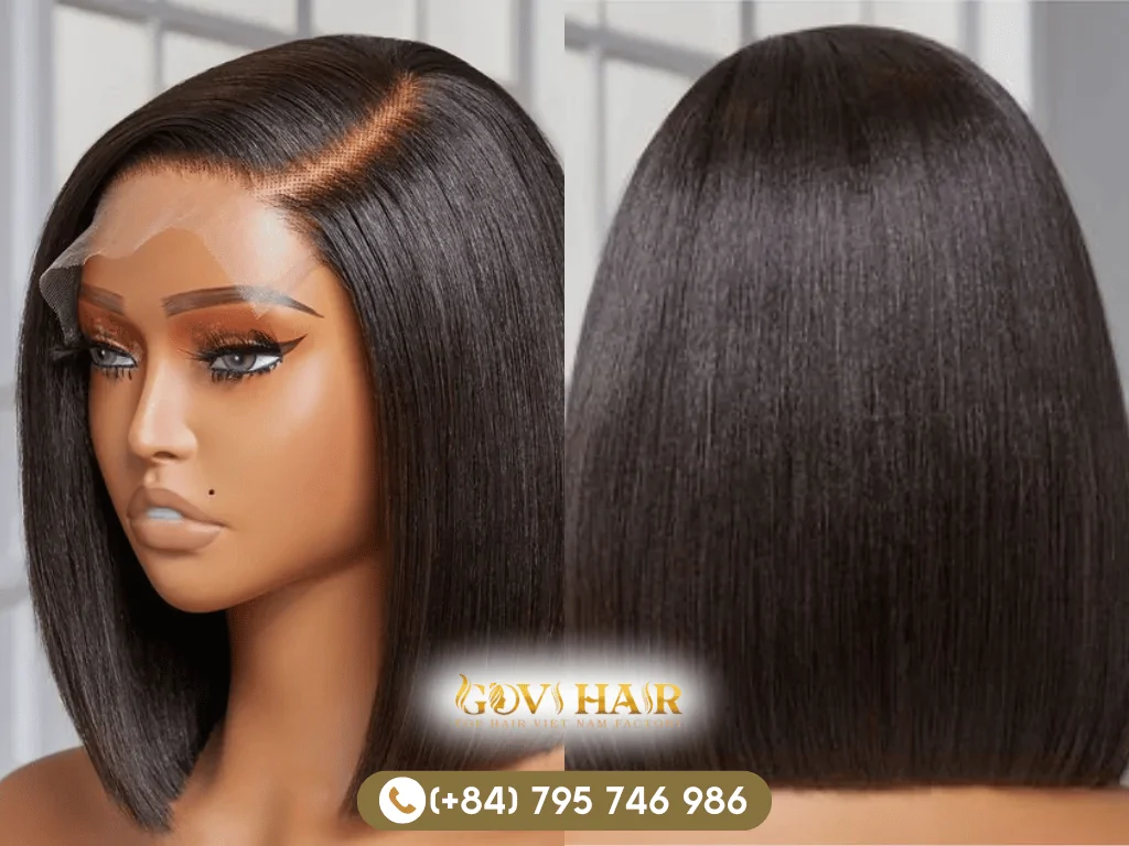 Bone straight is the sleekest and straightest texture available