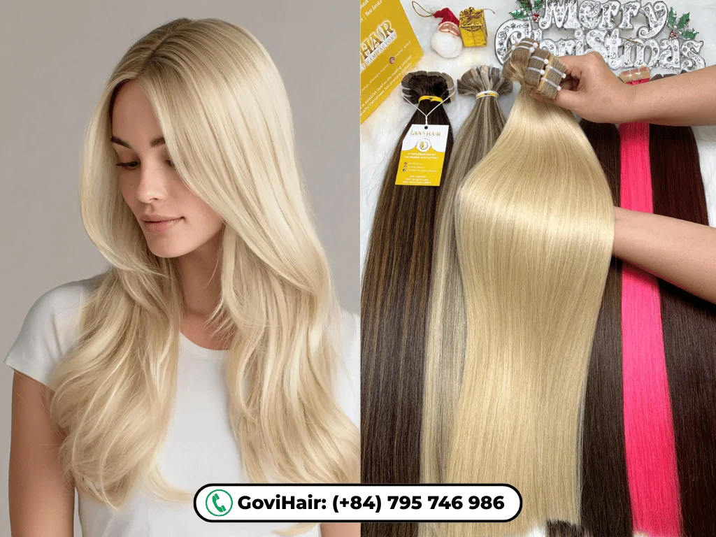 Natural-looking 25 inch wig with silky straight strands
