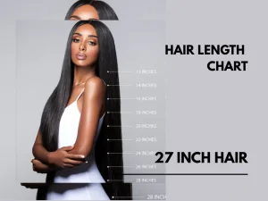 27 inches hair is an excellent option for girls