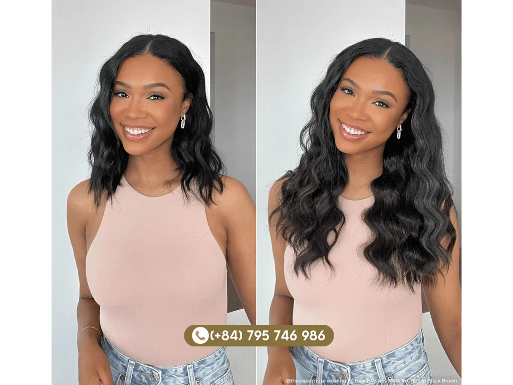 A layered haircut is a fantastic way to add even more dimension to a 15 inches hair length