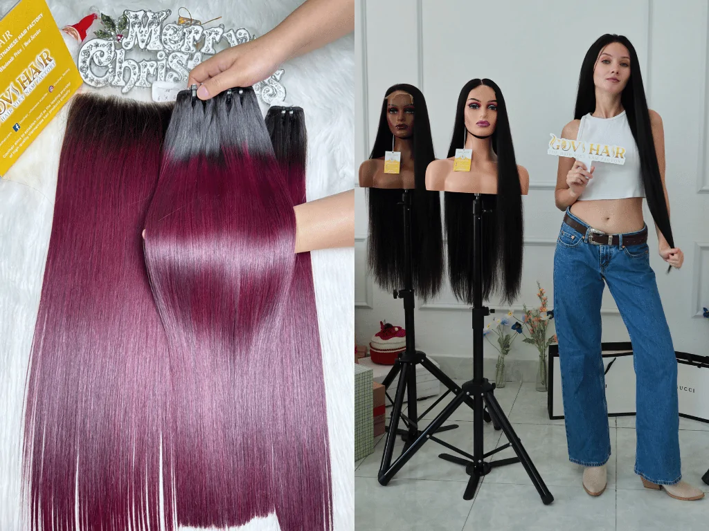 Govihair Vietnamese virgin hair vendor for wholesale and retail