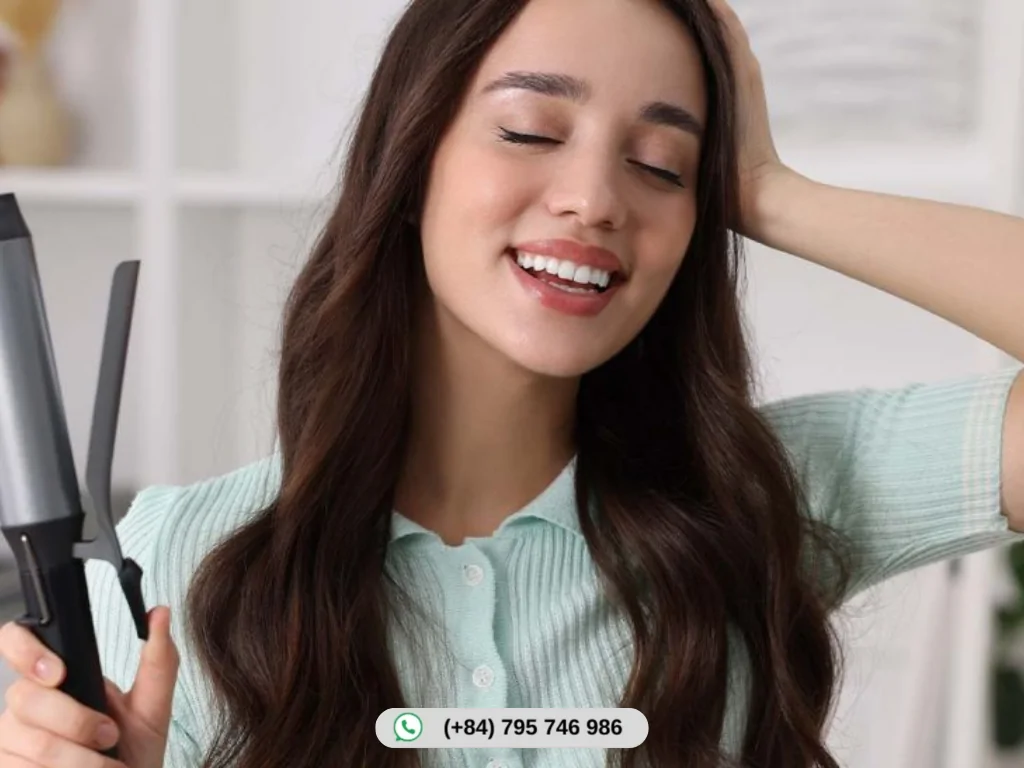 Let Your Curls Cool Before Touching