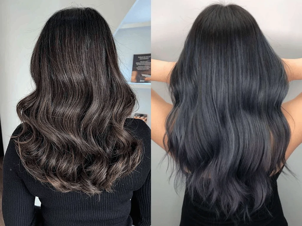 Smoky ash black – classic black with a subtle gray tint.