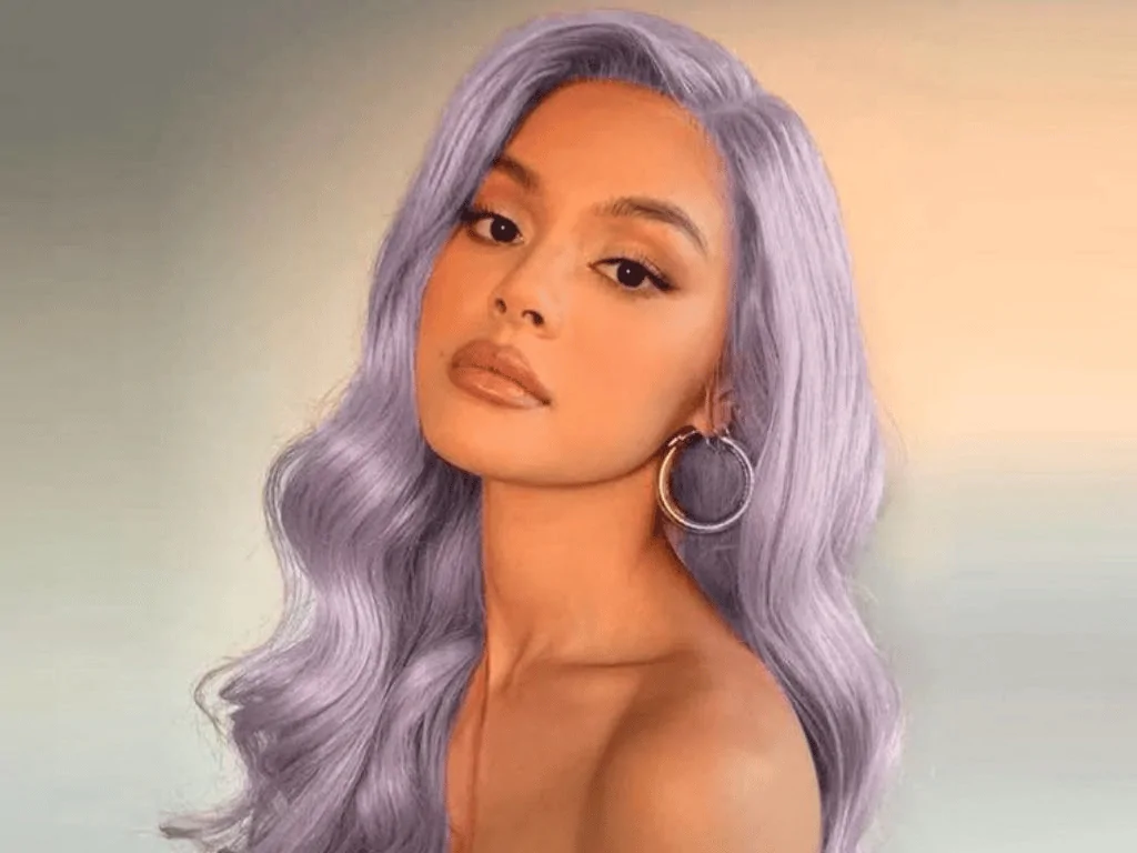 10 Best Hair Colors For Black Women: The Essential Guide 4 Lavender hair color creates a dreamy and strong impression.