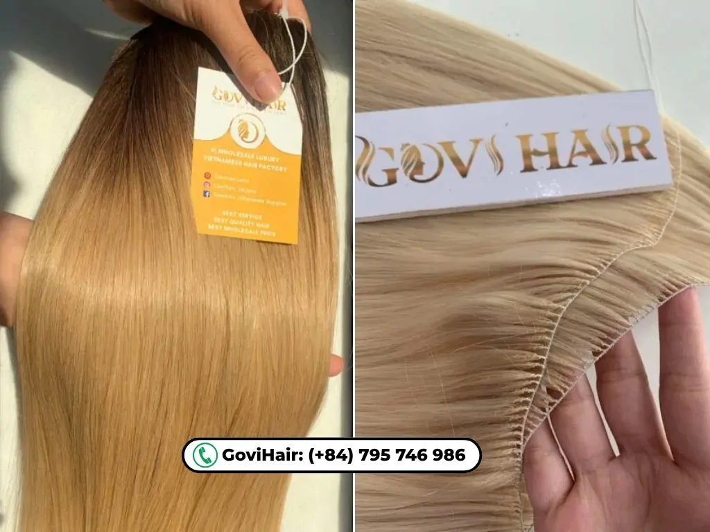 Govihair uses authentic, unprocessed hair for a silky, durable finish.