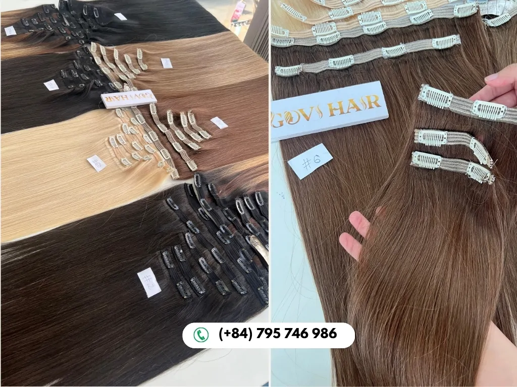 Keep your clip-in hair extensions soft and shiny with simple at-home washing steps.