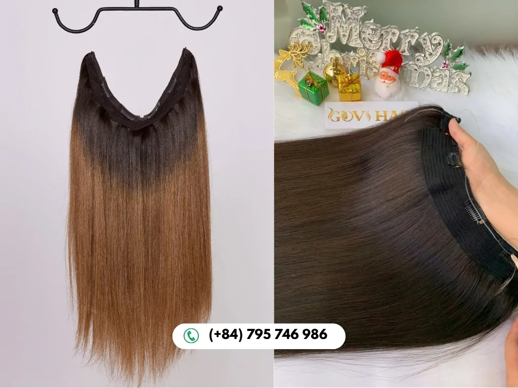 How to Apply Halo Hair Extensions: Step-by-Step Guide 2 Blend your natural hair over the halo extensions to create a flawless, seamless finish
