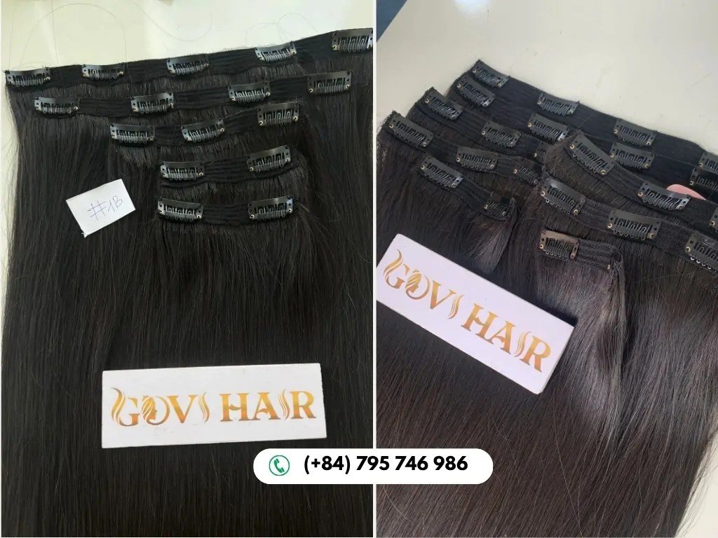 How often to wash clip ins