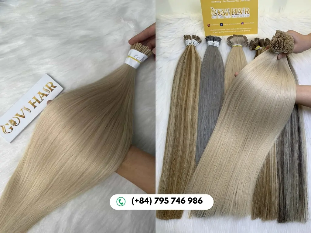 GOVIHAIR I Tip Hair Extensions offer strength, flexibility, and luxury