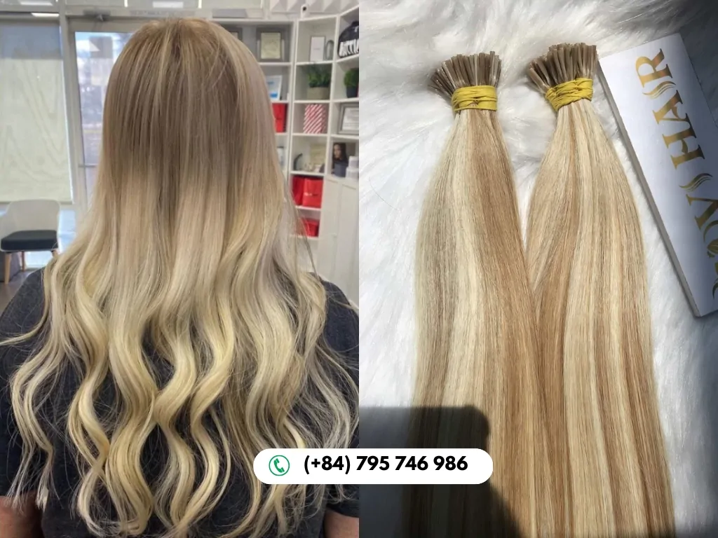 i tip hair extensions made from 100% Vietnamese human hair