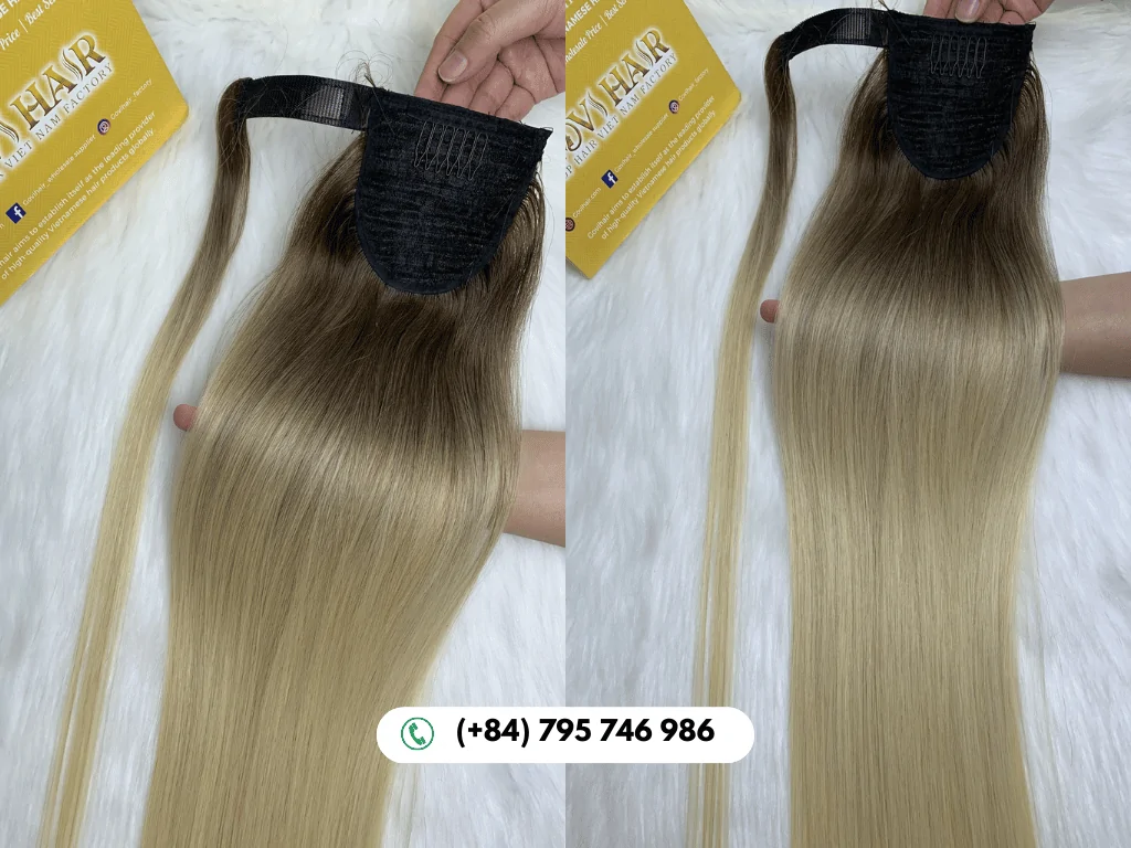 With versatility and ease of use, ponytail extensions work for both everyday wear and professional looks.