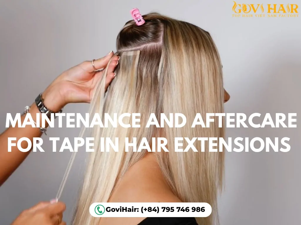 Aftercare For Tape In Hair Extensions At Home