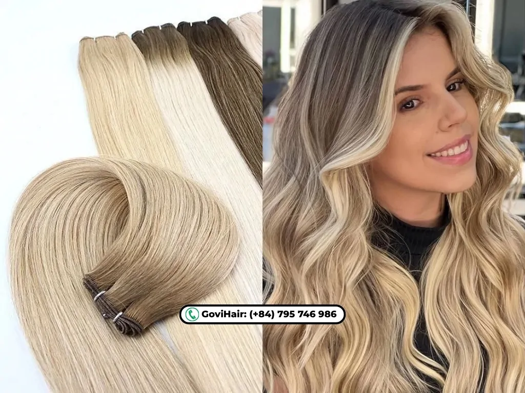 Hand tied wefts is a preferred option for stylists and individuals worldwide