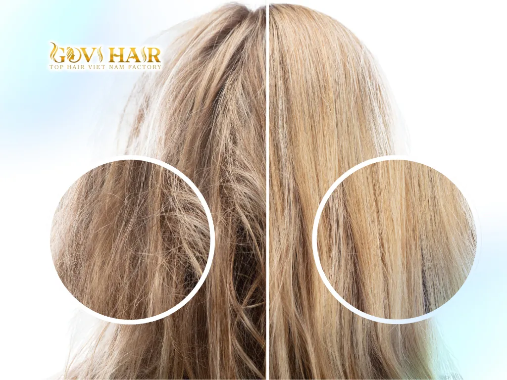 Perm solutions are tailored based on the hair's state