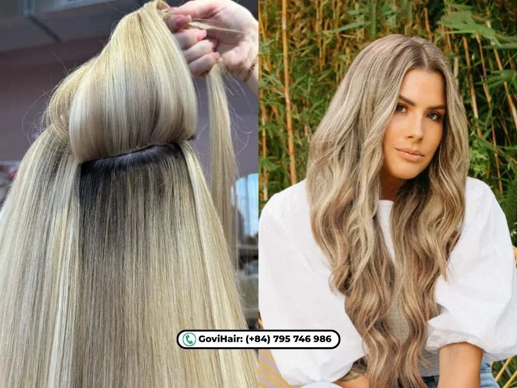 Wefts come in different types to suit different installation techniques and hair goals