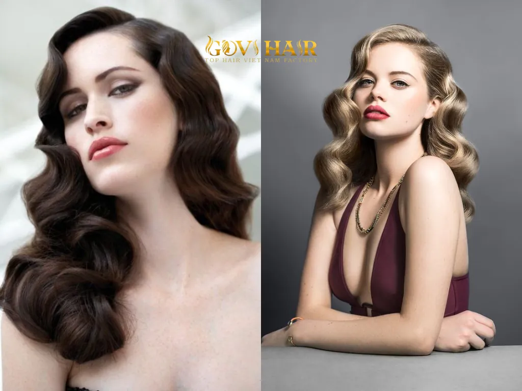 Retro Waves were the old-Hollywood sculpted S-waves